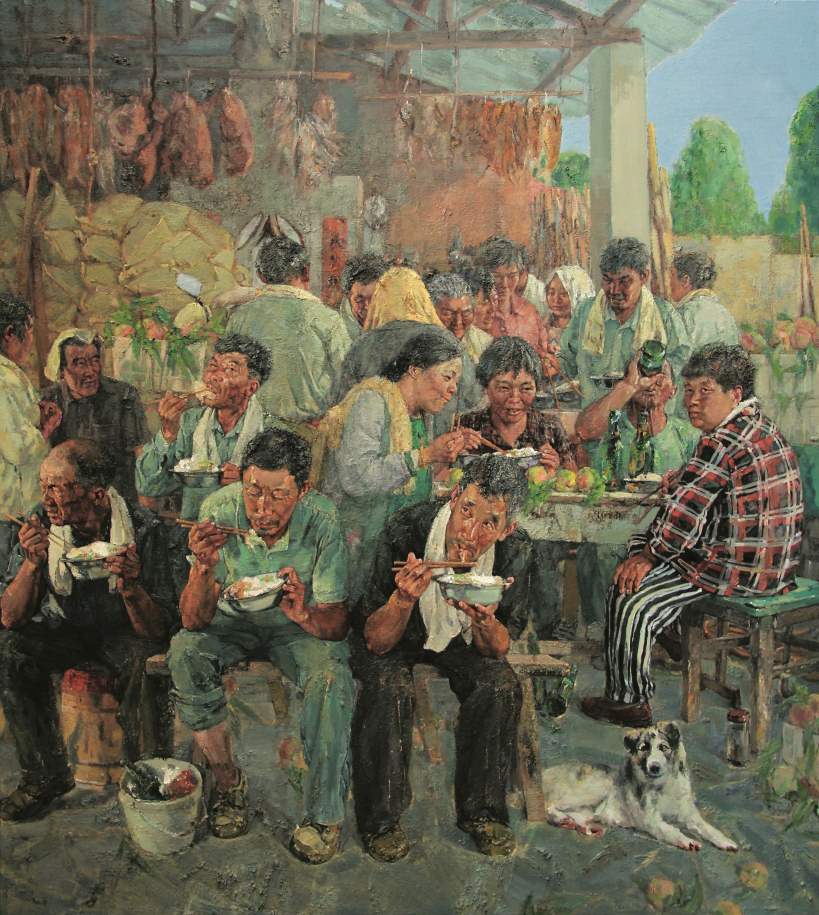 Compress_53、丁勇 石玉勤《五月》 200X180cm 13956131362.JPG